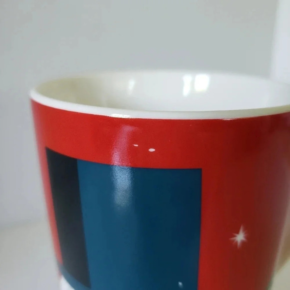 Starbucks 2012 Winking Snowman Tall 16 oz Ceramic Coffee Mug. - Picture 7 of 8